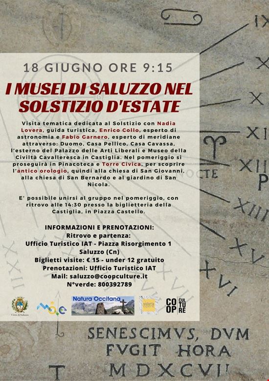 I Musei di Saluzzo nel solstizio d’estate  Saluzzo